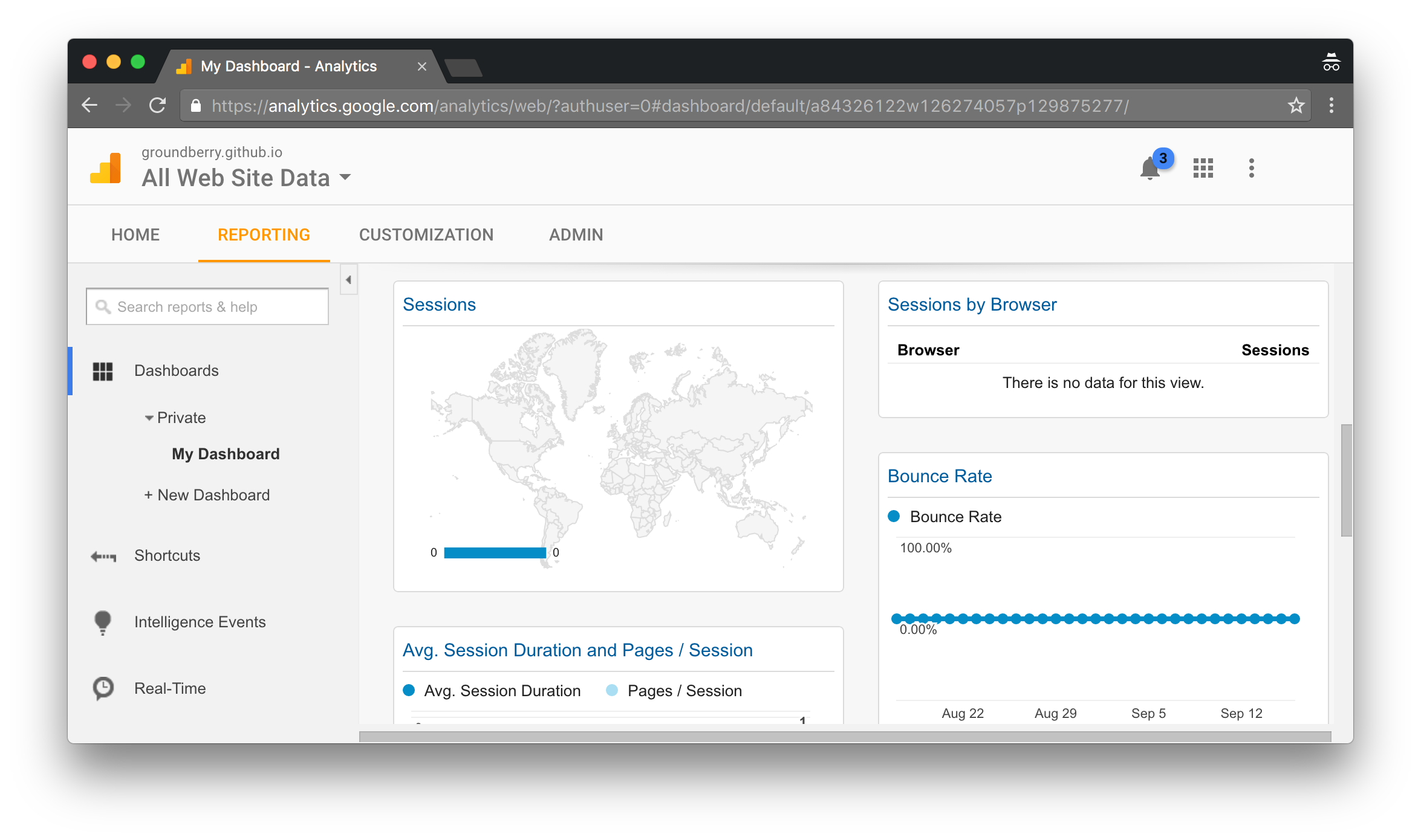 Receiving data