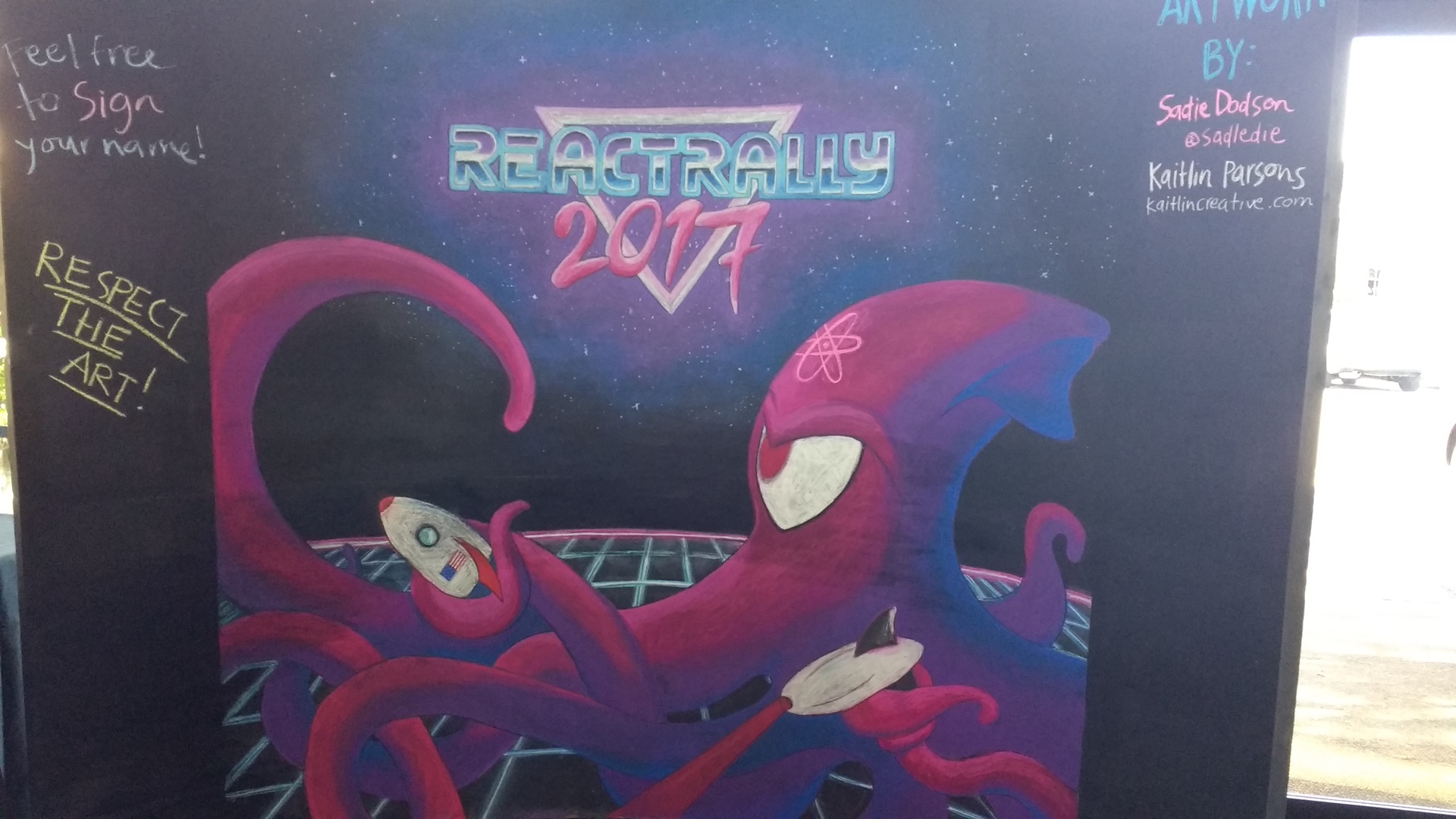 React Rally 2017 art